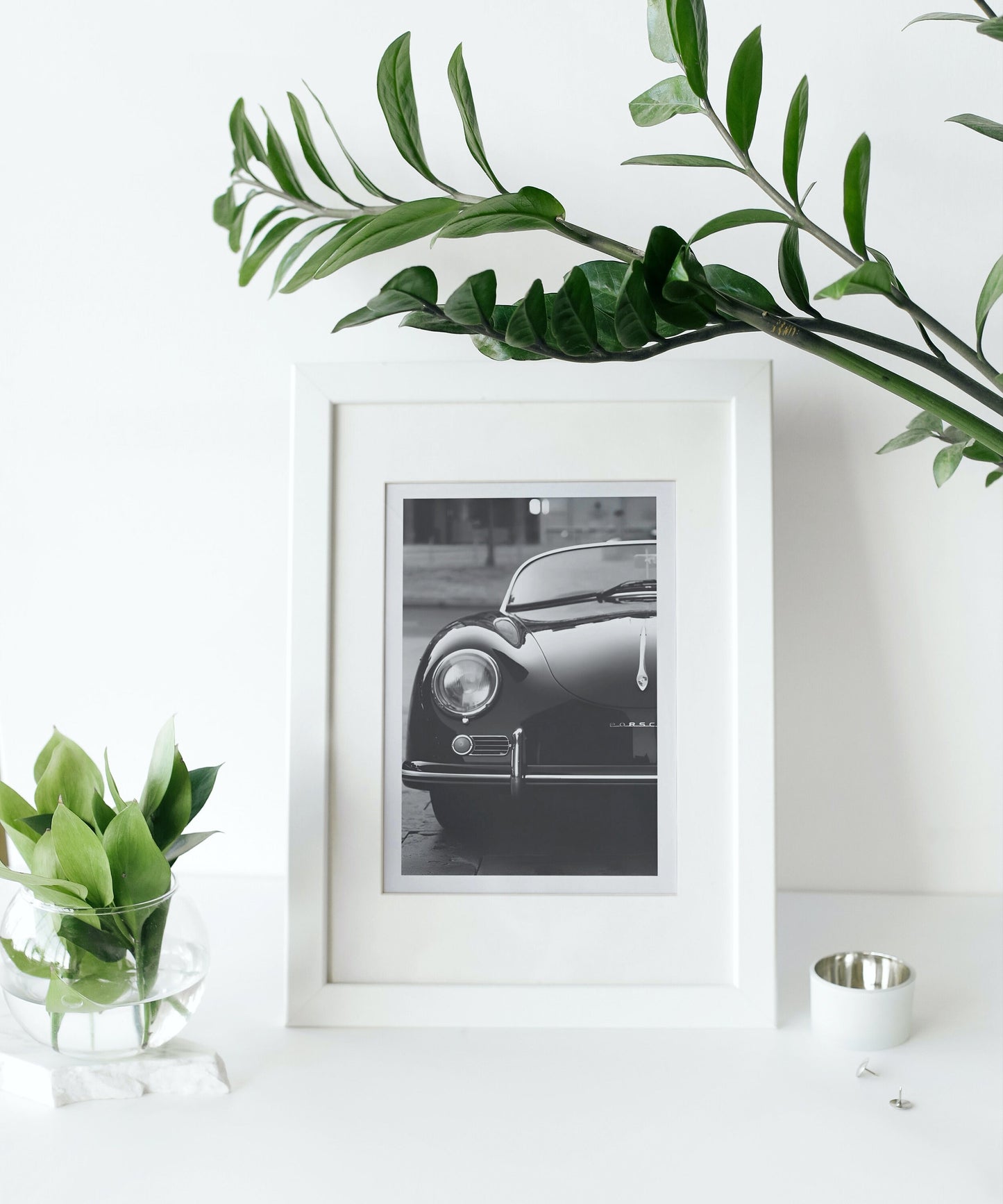 Black & white Luxury Vintage Car Print INSTANT DOWNLOAD, Classic Car Poster, Car Photography, Retro Wall Decor, Old Car Picture, Glamour Art