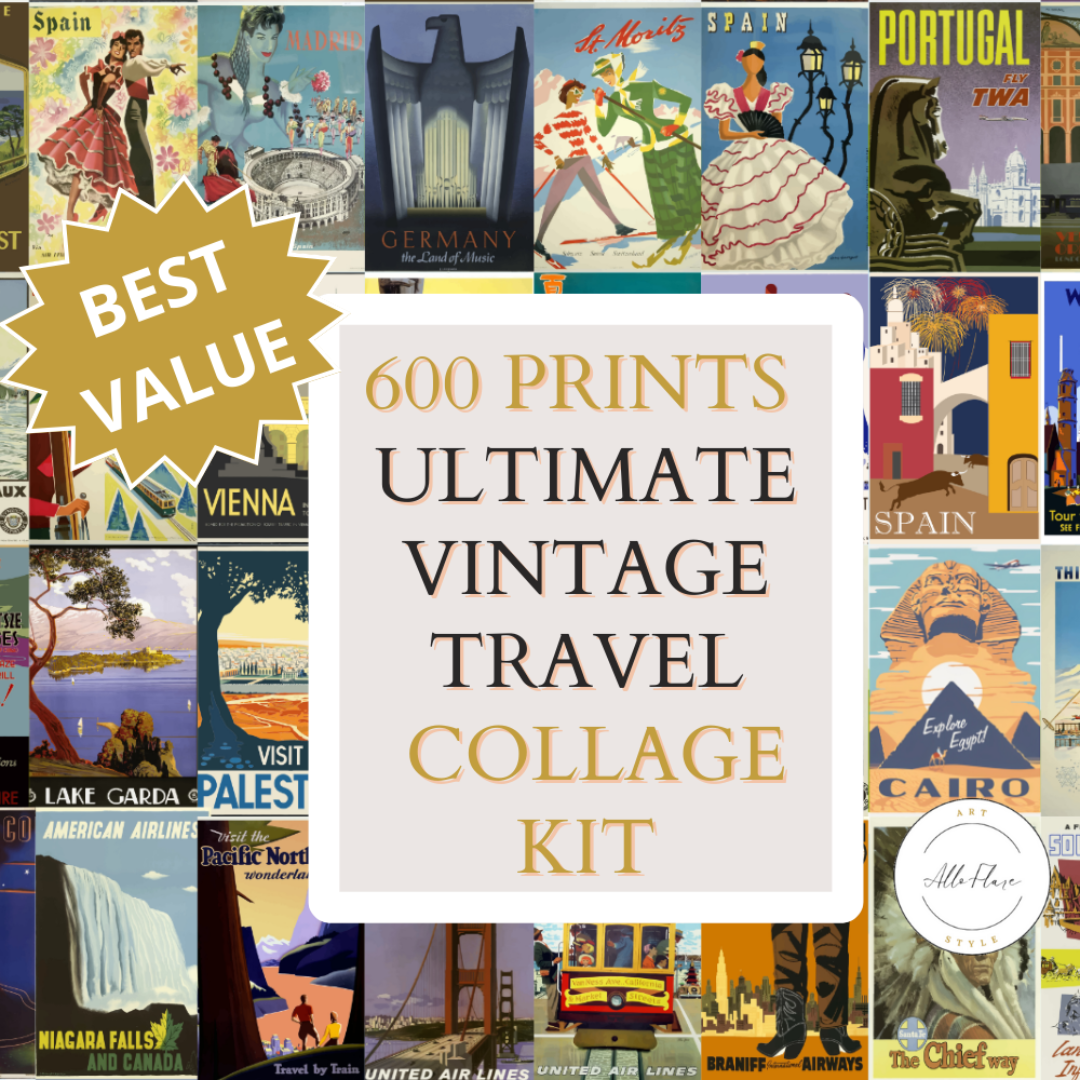 600 PCS Ultimate Vintage Travel Posters Wall Collage Kit DIGITAL DOWNLOAD ART PRINTS, Retro Aesthetic, Vintage wall art, Dorm room decor Aesthetic Wall | Posters, Prints, & Visual Artwork | aesthetic photo wall collage kit, aesthetic wall collage kits, art printables, bathroom wall art printables, bathroom wall art vintage, bedroom wall collage kit, buy digital prints online, collage kit for wall, collage kits for wall, collage wall kit, Countries of World, digital art for print, digital art for printing, d