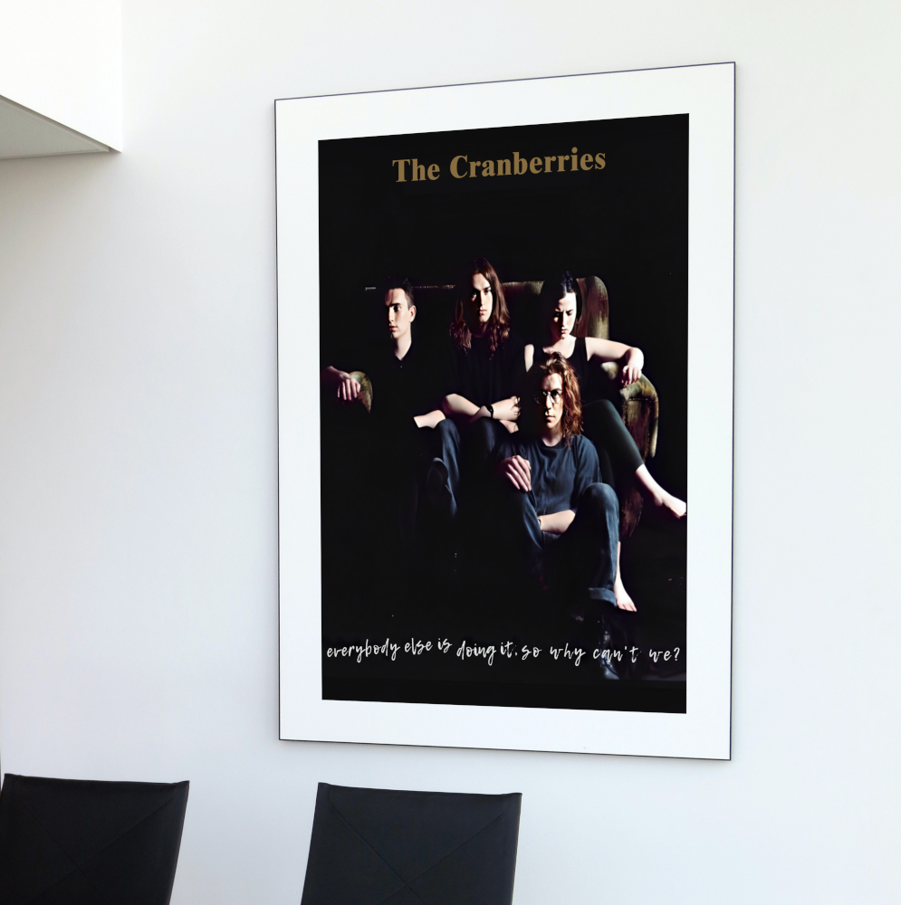 The Cranberries Poster INSTANT DOWNLOAD Art Prints, Vintage Poster, Alternative Rock Music Wall Decor, Music Poster, 90s decor, Vintage Poster Gift - AlloFlare