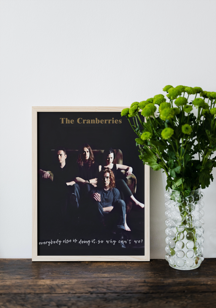 The Cranberries Poster INSTANT DOWNLOAD Art Prints, Vintage Poster, Alternative Rock Music Wall Decor, Music Poster, 90s decor, Vintage Poster Gift - AlloFlare