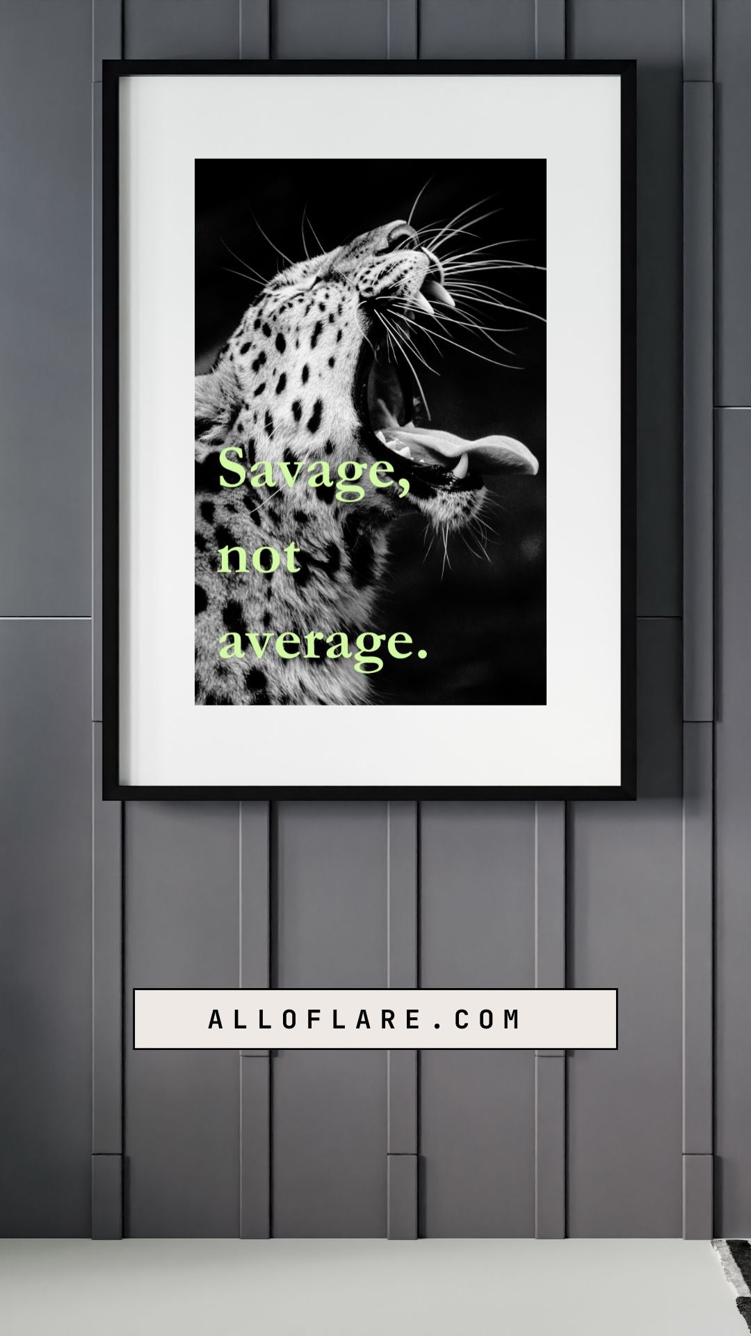 Savage Not Average Tiger Poster Black And White Wall Art INSTANT DOWNLOAD Art Print, Hypebeast, Street Style Poster, Pop Culture Wall Art, Tiger Head