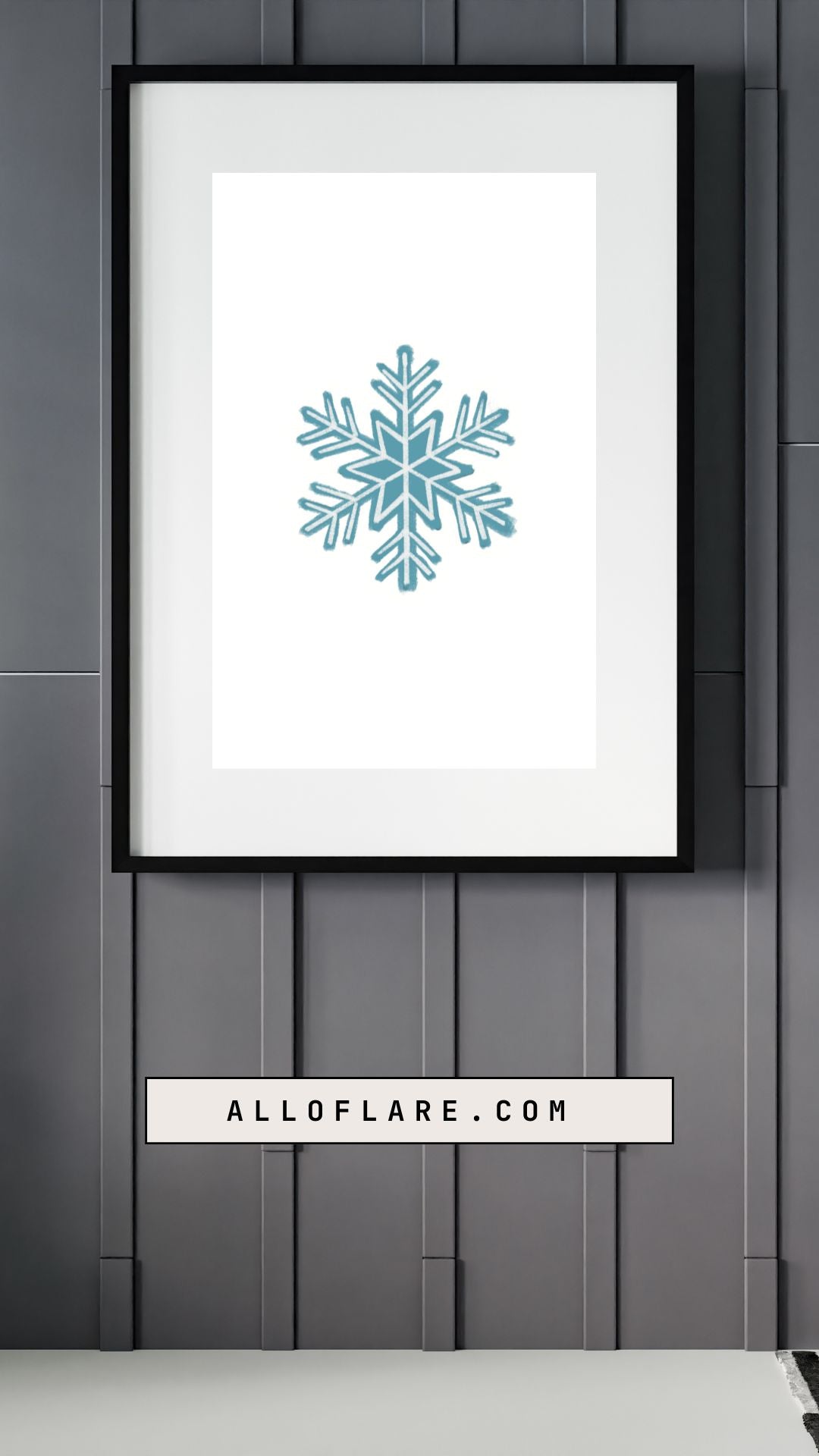 Magical Christmas Winter 4 Piece Wall Art INSTANT DOWNLOAD Art Prints, Blue Turquoise Teal Aesthetics, Winter Wall Art Set, Snowflake Wall Art, Christmas Tree Reindeer