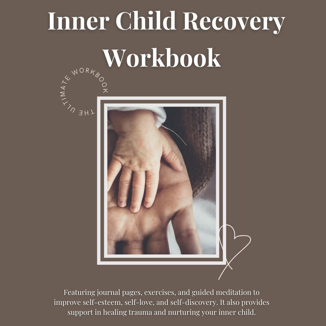 Inner Child Recovery Workbook: Featuring journal pages, exercises, and guided meditation to improve self-esteem, self-love, and self-discovery. It also provides support in healing trauma and nurturing your inner child.