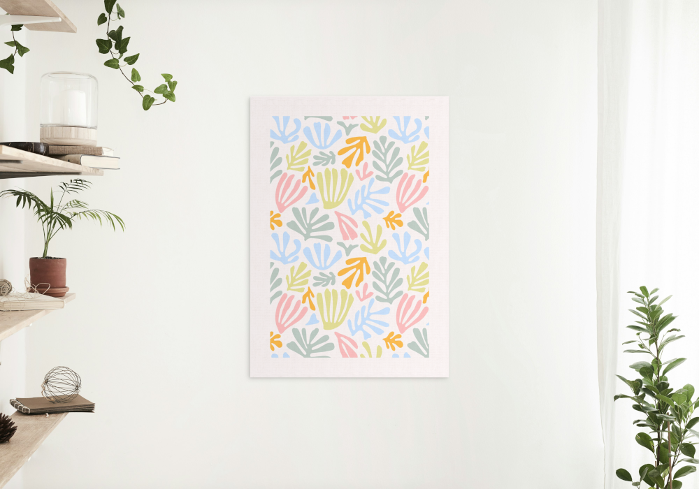 No Wake Zone Pastel Coastal Gallery Wall Set Of 6 PRINTABLE ART, Pastel Room Decor, Coastal Print Set, Seashell Wall Art, Palm Tree Print