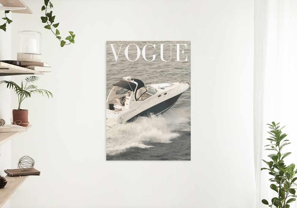 Set of 3 Coastal Vogue Posters PRINTABLE WALL ART, Fashion Posters, Coastal Aesthetics, Fashion Wall Art, Neutral Wall Art, Magazine Posters, Tigers Print