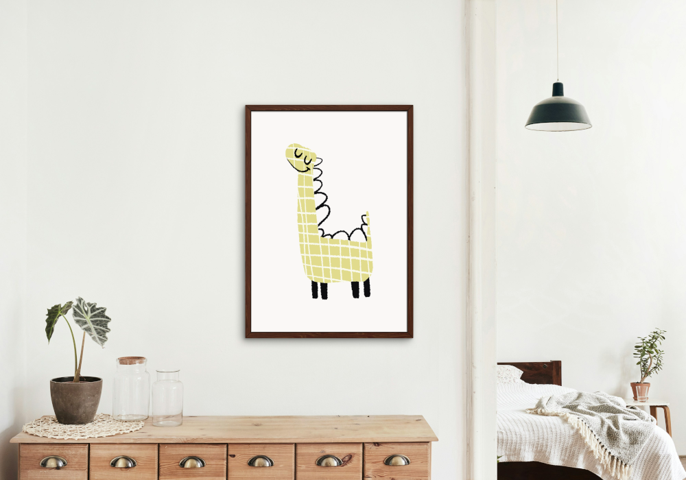 Nursery Beige and Black Drawing Set of 3 Prints PRINTABLE ART, Wall Decor Childrens Room, Chick Cloud Giraffe Posters, Neutral Wall Art, Nursery Decor Wall Art