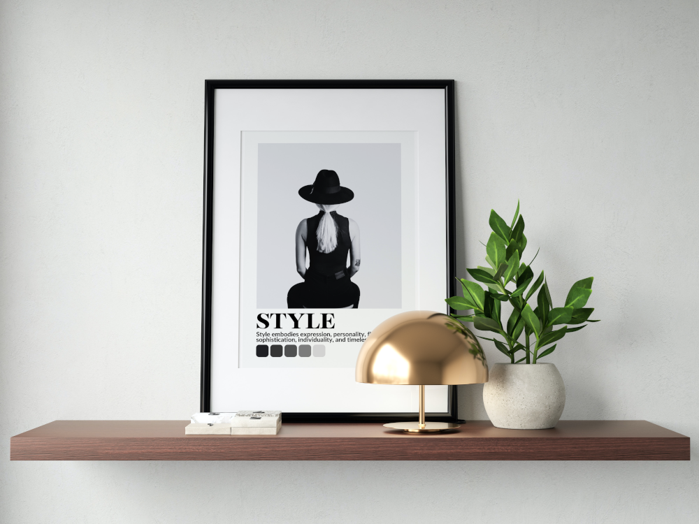 Set of 9 Black And White Fashion Inspirational Wall Art INSTANT DOWNLOAD Art Prints, Gram Decor, Black and White Prints, Luxury Home Decor, Fashion Posters - AlloFlare