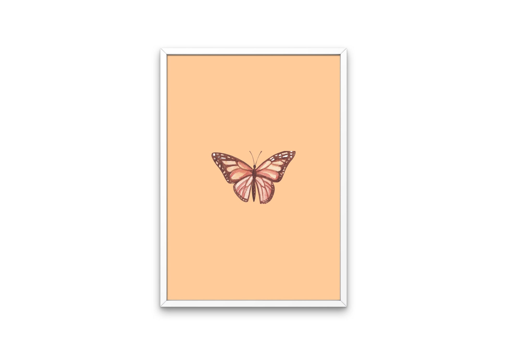 Danish Pastel Butterfly Posters Set of 7 INSTANT DOWNLOAD, Boho Butterfly Print, y2k Room Décor, Danish Pastel Prints, Botanical Wall Art