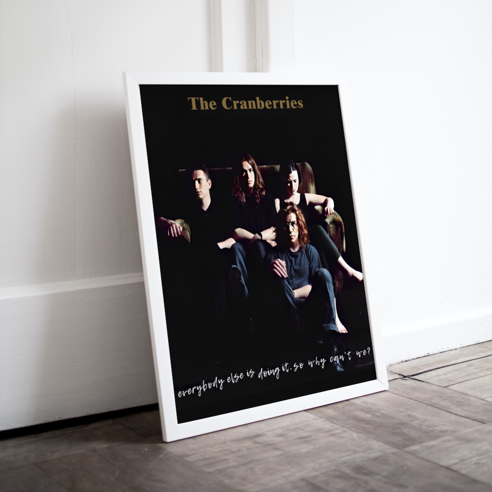 The Cranberries Poster INSTANT DOWNLOAD Art Prints, Vintage Poster, Alternative Rock Music Wall Decor, Music Poster, 90s decor, Vintage Poster Gift - AlloFlare