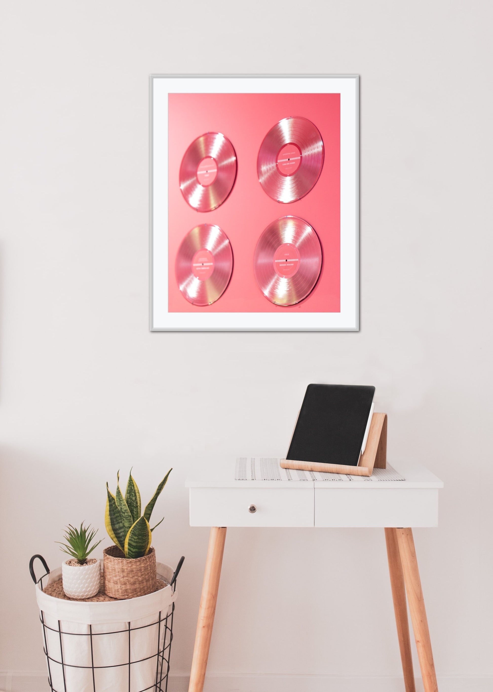 Set of three pink glam wall art DIGITAL PRINT, Light pink prints, Inspirational poster, Glam decor, Music poster, In pursuit of magic