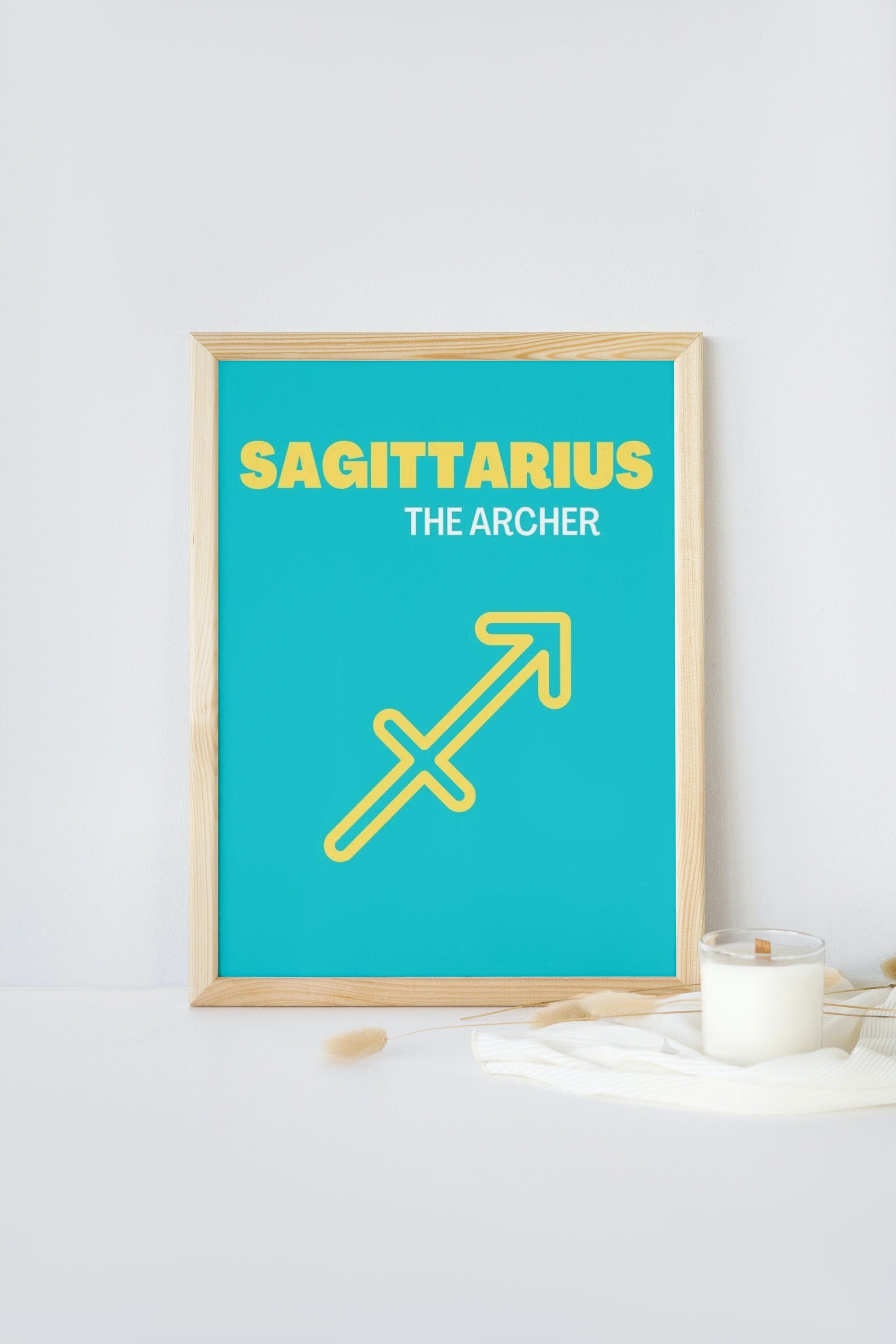 Astrology Poster Sagittarius, Sagittarius Wall Art Zodiac Poster PRINTABLE, Astrology Zodiac Gifts, Sagittarius Poster, Astrology decor