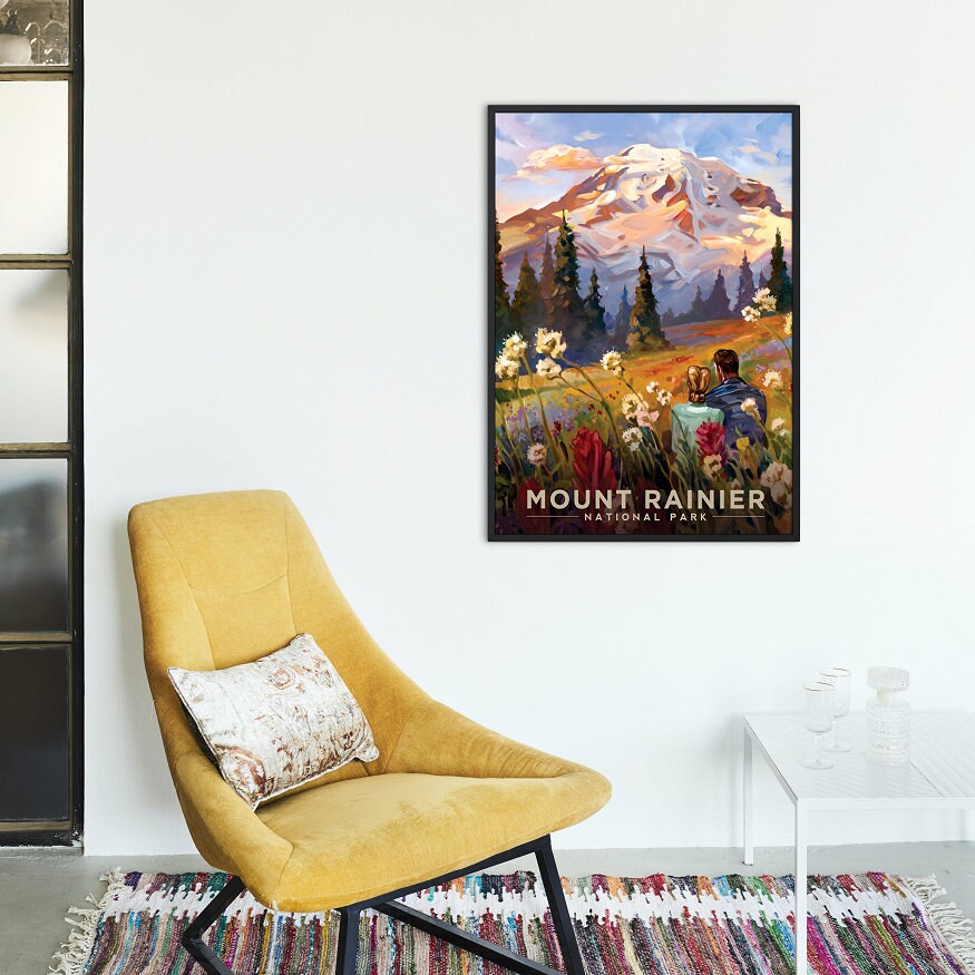 Set of 3 National Park Posters DIGITAL, Vintage National Park Print, Yosemite Print, National Park print, Sequoia Wall art, vintage wall art
