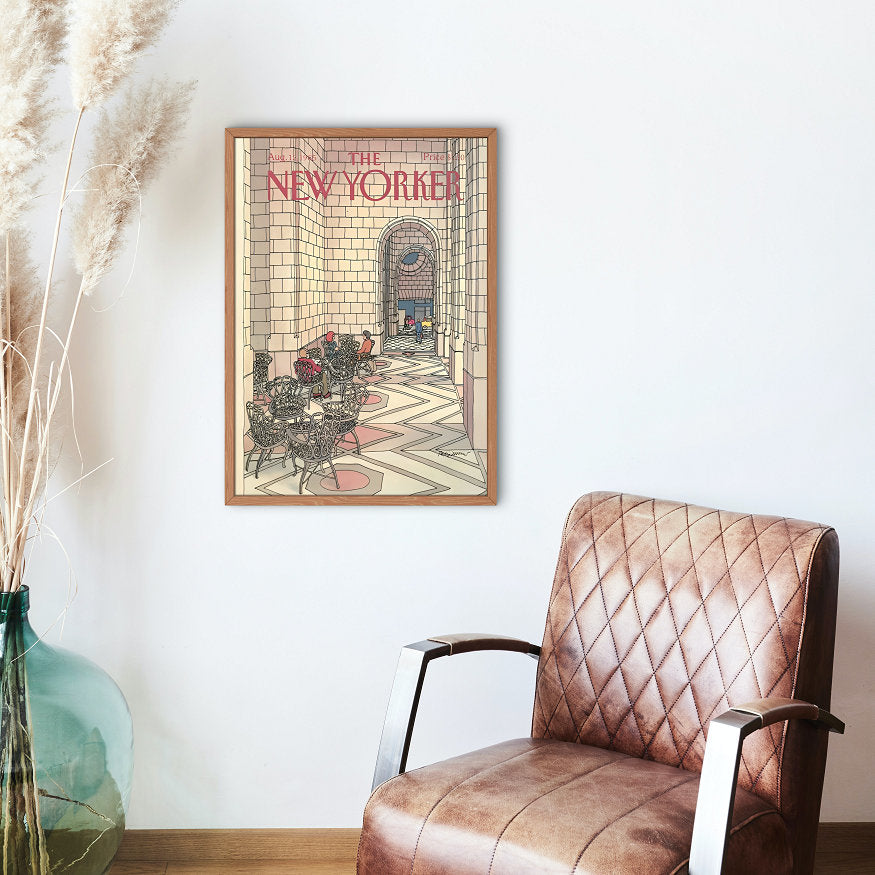 Vintage New Yorker Magazine Covers Set Of 9 DIGITAL PRINT, Retro Magazine Poster, Vintage Magazine Print, New Yorker Warm Soft, Pastel Decor