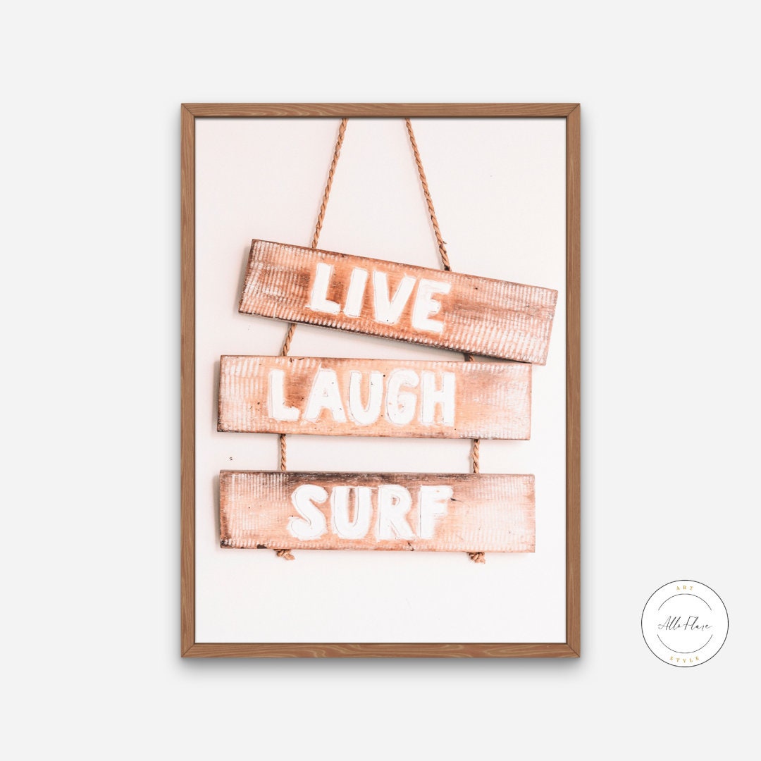 Surf poster INSTANT DOWNLOAD, surf quote, surf wall art, surf saying, coastal wall decor, beach house decor, beach wall art, coastal decor