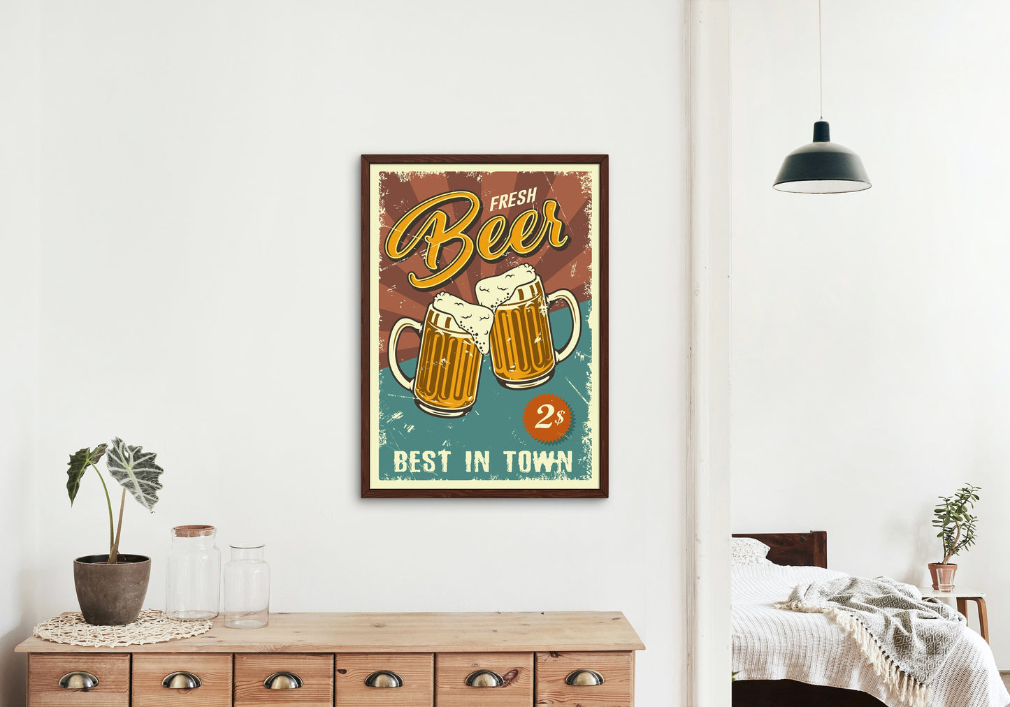 Beer print INSTANT DOWNLOAD, Vintage Drink, Vintage Bar Room Design, Retro Alcohols Aesthetic, Beer Lover Print, Bar photo gift, Alternative