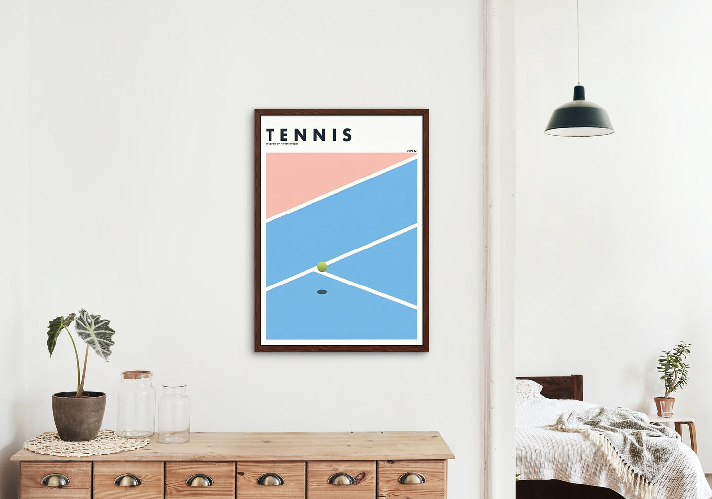 Tennis lover 3 piece wall art DIGITAL PRINTS, Abstract retro prints, tennis room decor, sports artwork, Tennis Court Poster, landscape art
