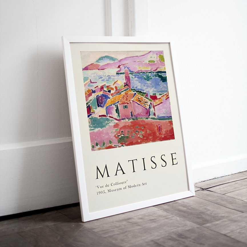 Gallery Wall Exhibition Poster Set of 8 DIGITAL DOWNLOAD, Gallery mix set, pastel pink wall art, Funky wall art, Matisse Print, New Yorker