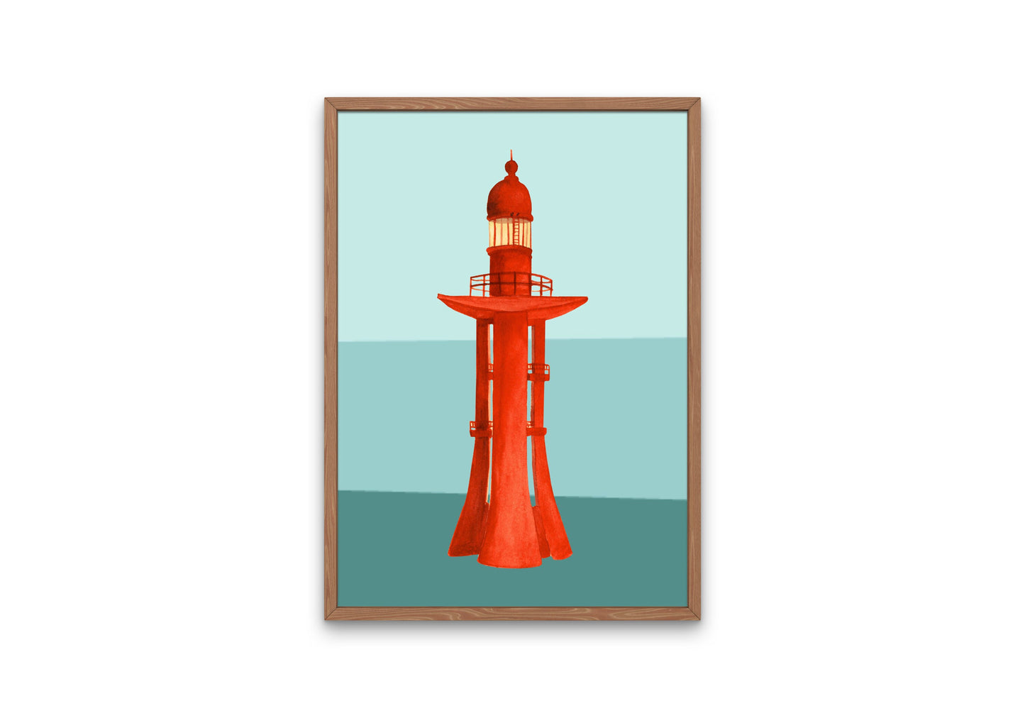 Lighthouse Print INSTANT DOWNLOAD, Coastal Poster Print, Nautical Wall Art, Beach house décor, Boho coastal decor, Seaside print, Nantucket