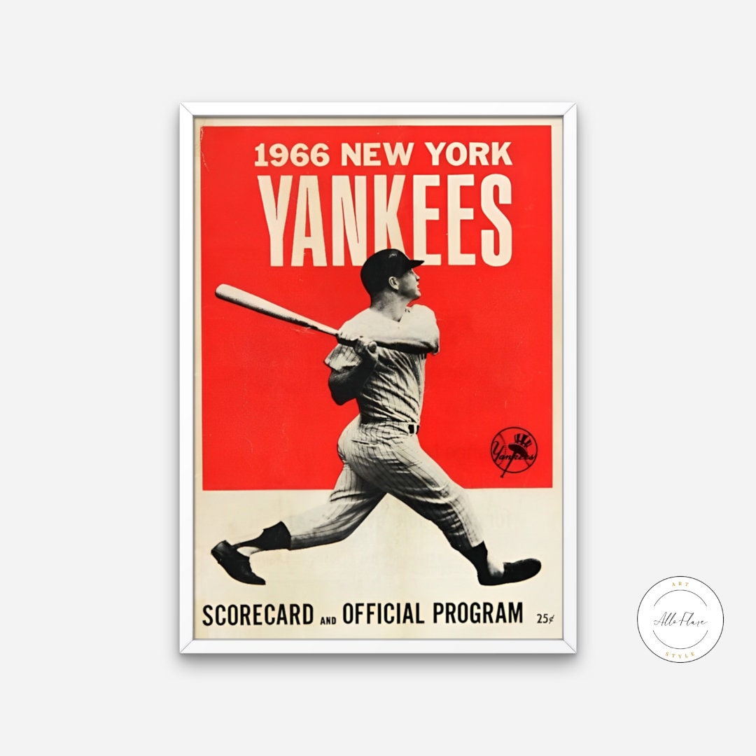 Baseball Poster DIGITAL ART PRINT, New York Yankees Vintage Poster, Baseball Decoration, Sports Print, Baseball Gift Ideas, Baseball Printable | Posters, Prints, & Visual Artwork | art for bedroom, art ideas for bedroom walls, art printables, baseball bat, baseball coach gifts, baseball player gift, baseball room decor, bathroom sports decor, bathroom wall art printables, bedroom art, bedroom pictures, bedroom wall art, bedroom wall art ideas, bedroom wall painting, buy digital prints online, canvas wall ar