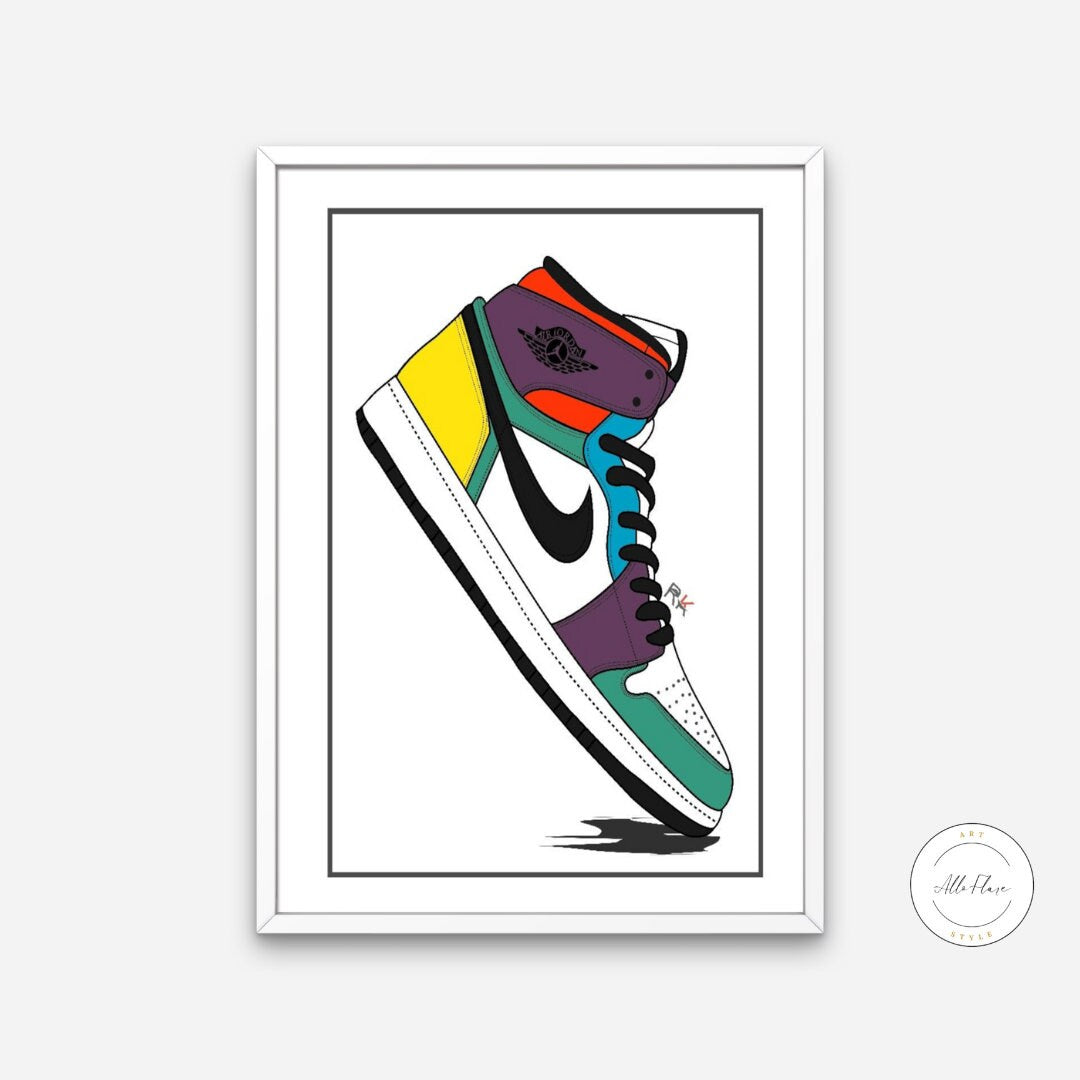 Hypebeast Sneaker Poster DIGITAL DOWNLOAD ART PRINTS, Street Style Art, Basketball Prints, Minimalist Shoe Poster, Sneaker Print, Sneakerhead Décor | Posters, Prints, & Visual Artwork | air jordan 1 sneaker, art for bedroom, art ideas for bedroom walls, art printables, basketball fan posters, basketball game posters, basketball gift, basketball homecoming posters, basketball ideas for posters, basketball lover, basketball motivational posters, basketball nba posters, basketball player posters, basketball po