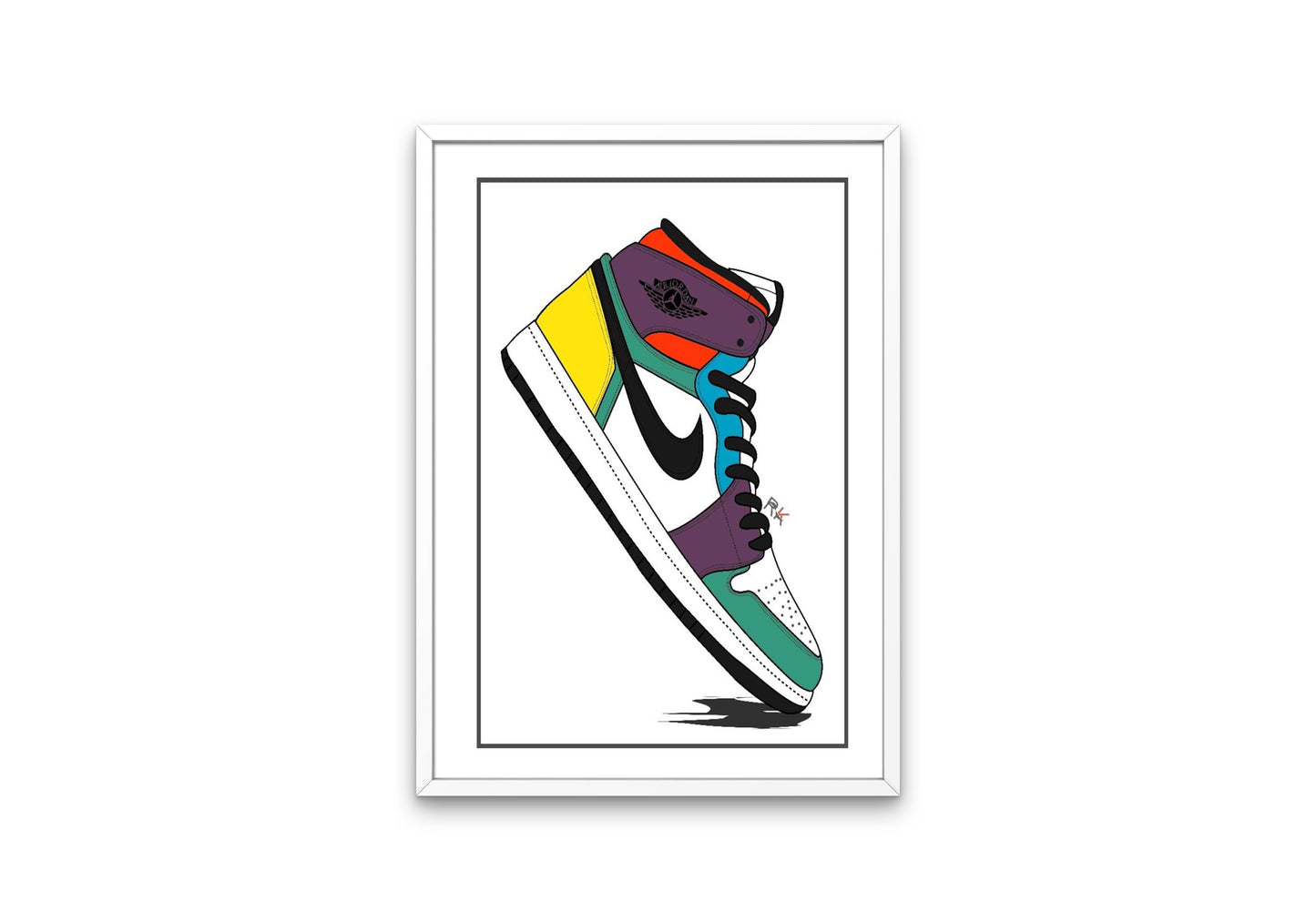 Hypebeast Sneaker Poster INSTANT DOWNLOAD, Street Style Art, Basketball Prints, Minimalist Shoe Poster, Sneaker Print, Sneakerhead Décor