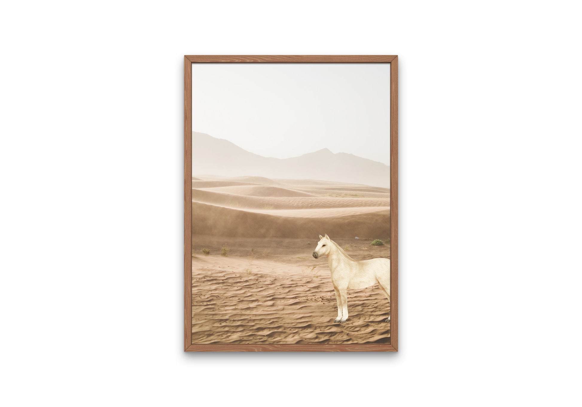 Horse in the Desert DIGITAL PRINT, Arizona Wall Art, American Rustic Country Art, Ranch Cowboy Decor, country style, Country Animal Print