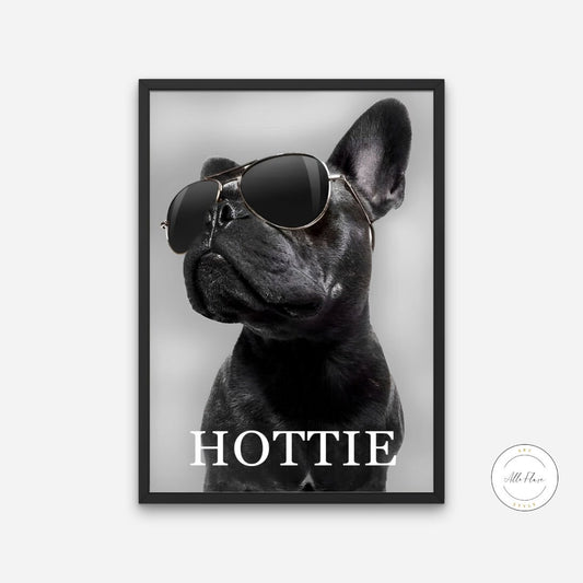 Hottie French Bulldog Fashion Poster PRINTABLE ART, Fashion Dog Poster, Cute dog print, Designer Wall Art, Luxury Fashion Wall Art, Stylish | Posters, Prints, & Visual Artwork | art for bedroom, art ideas for bedroom walls, art printables, bathroom wall art printables, bedroom art, bedroom pictures, bedroom wall art, bedroom wall art ideas, bedroom wall painting, black and white, black white prints, buy digital art prints online, buy digital prints online, canvas wall art for living room, couture fashion wa