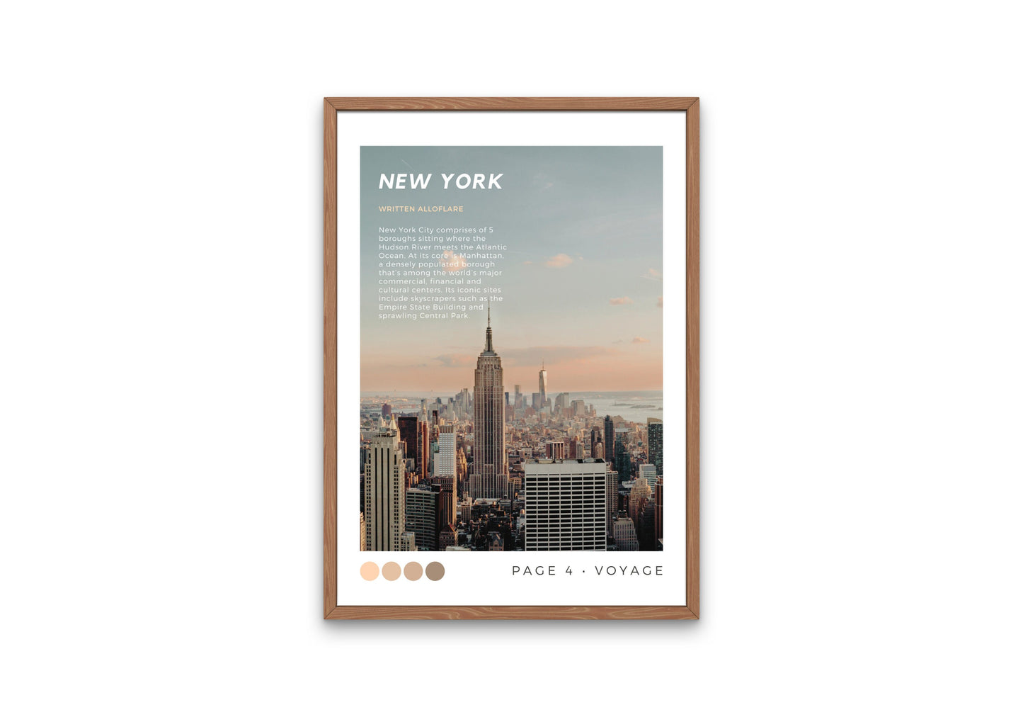 Vintage New York Travel Poster PRINTABLE, Travel Art Print, I heart New York, Famous places, nyc poster, Retro travel poster, vintage travel