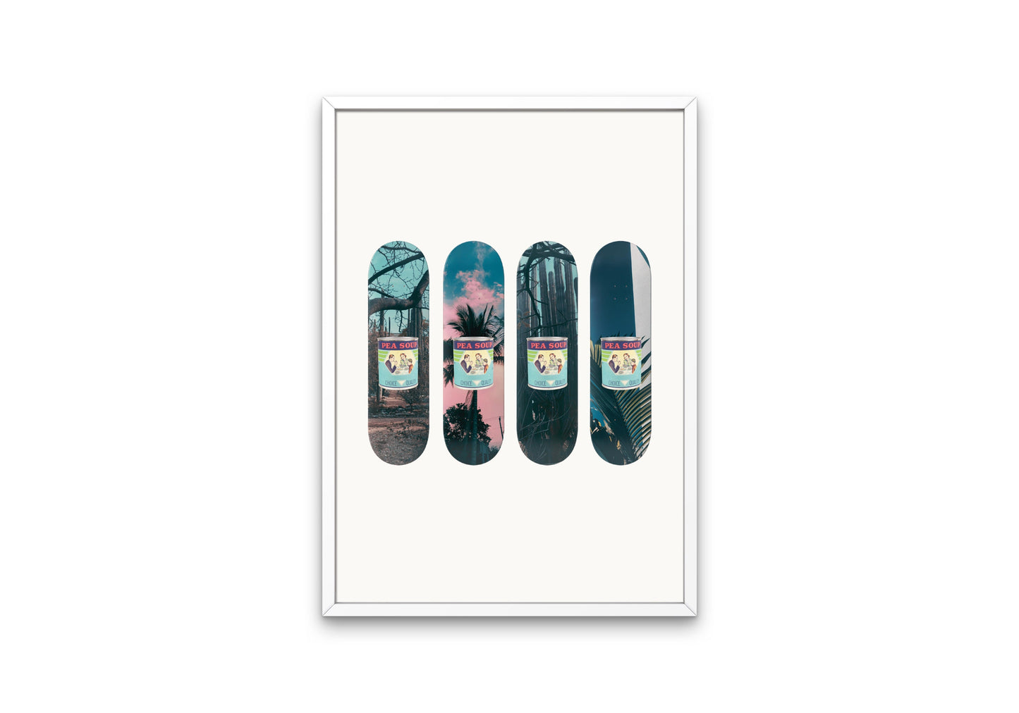Soup Skateboard Poster DIGITAL PRINT, Skater room décor, hypebeast, Sports Art, Urban art print, skateboard deck art, Andy Warhol Inspired