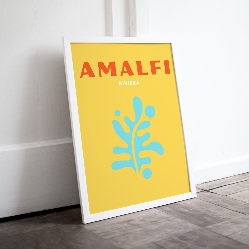 Set of three travel prints DIGITAL, Preppy prints, Trendy dorm room prints, Amalfi Barcelona Malibu, Preppy posters, Colorful travel poster