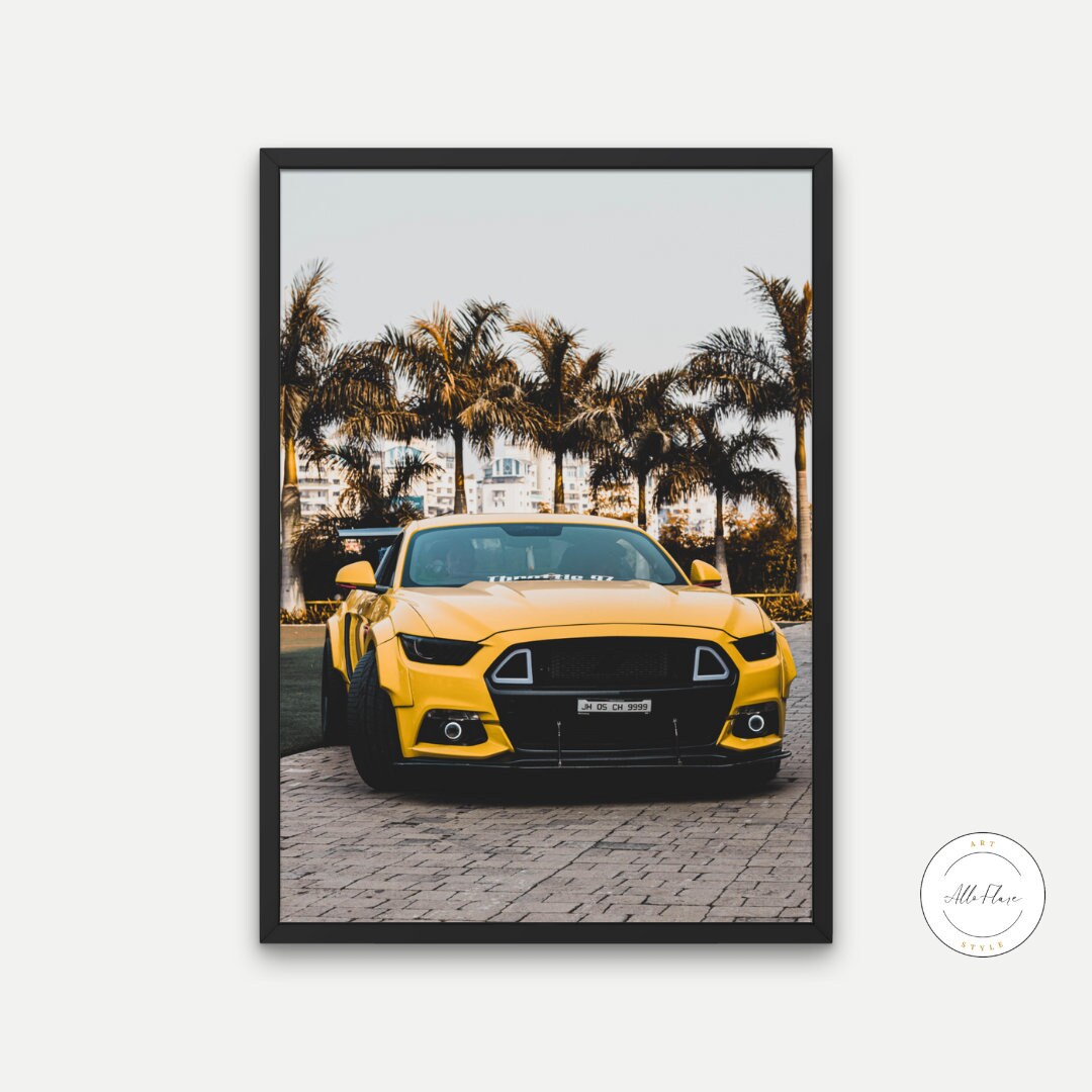 Luxury Car Wall Art DIGITAL DOWNLOAD ART PRINTS, Yellow Luxury Sports Car Near Palm Trees, Luxury Fashion Wall Art, Car Photo, Glam Automotive Décor | Posters, Prints, & Visual Artwork | art for bedroom, art ideas for bedroom walls, art printables, bathroom wall art printables, bedroom art, bedroom pictures, bedroom wall art, bedroom wall art ideas, bedroom wall painting, buy digital prints online, canvas wall art for living room, car enthusiast, car lovers gift, car photography, car picture, Car Printable 