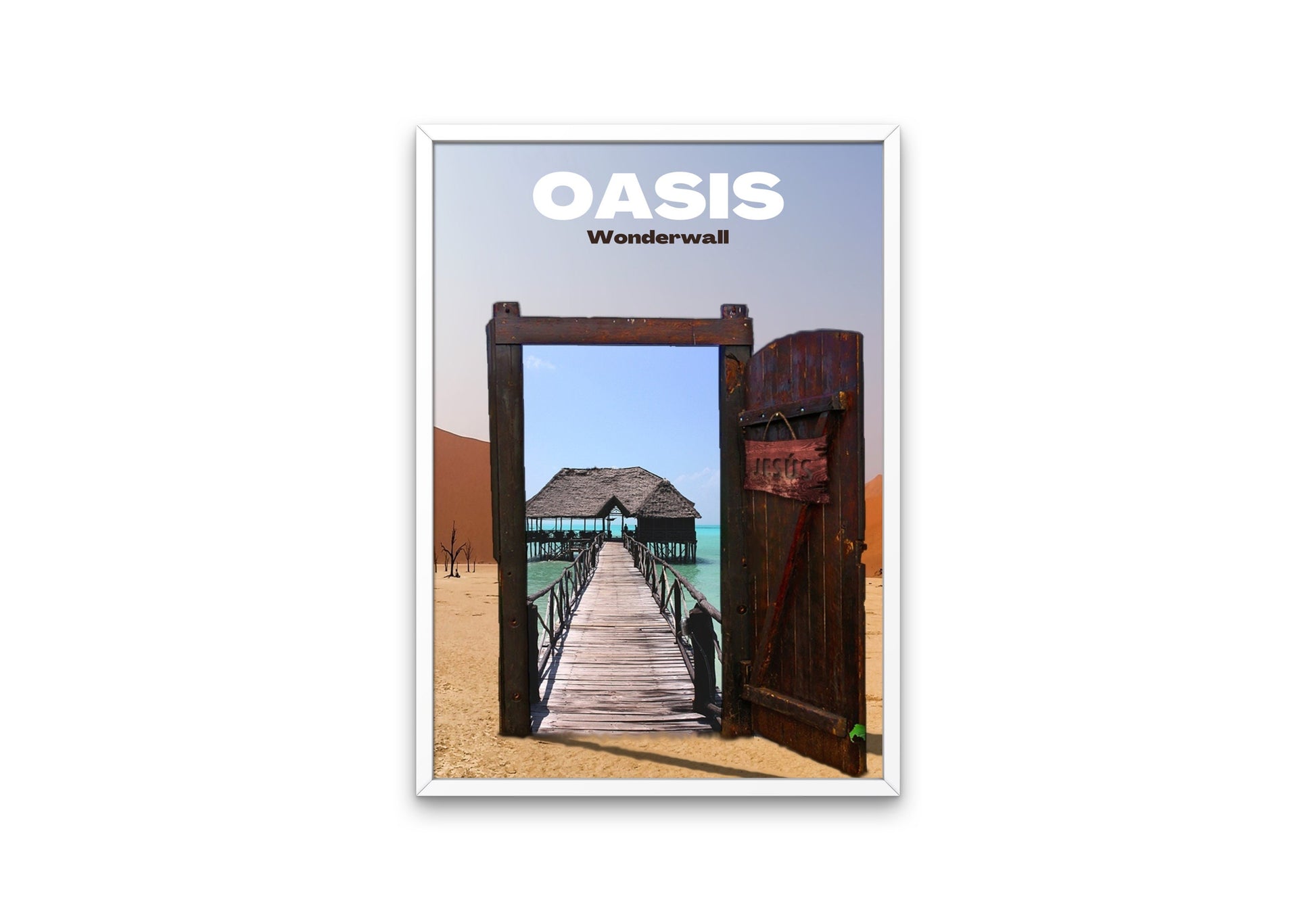 Oasis Poster INSTANT DOWNLOAD, Wonderwall, Alternative Rock, Music Wall Decor, Music Poster, 90s decor, rock roll poster, album cover poster