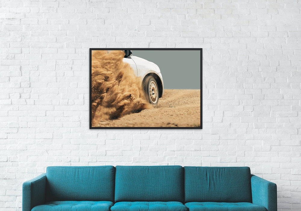 Off Road Car DIGITAL PRINT, Horizontal Wall Art, Car Photography, car guy gift, Car Picture, dirt track racing, sports poster, auto wall art
