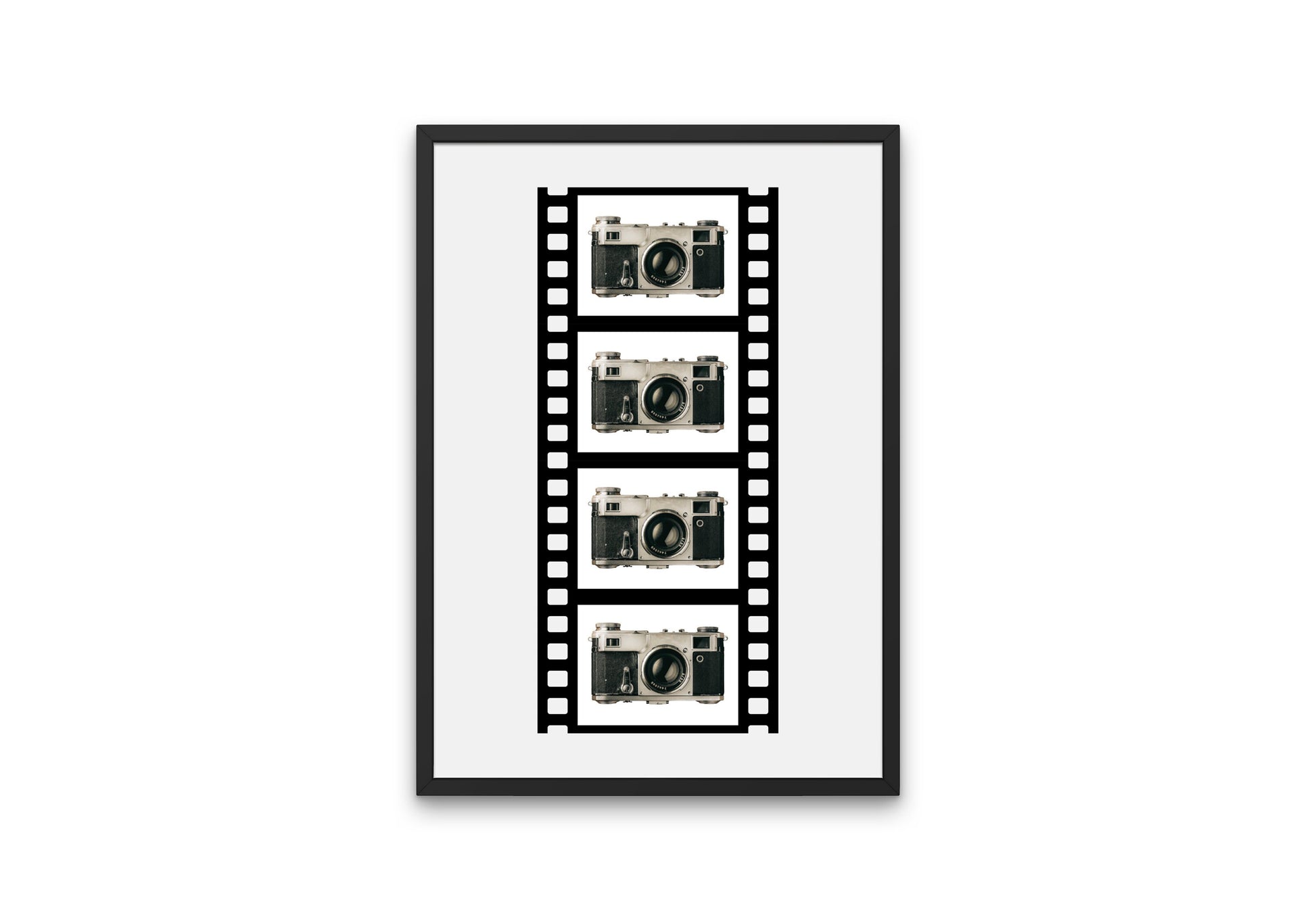 Vintage Camera Poster INSTANT DOWNLOAD, one piece poster, vintage film reel, old camera, canon camera, camera art, lights camera action