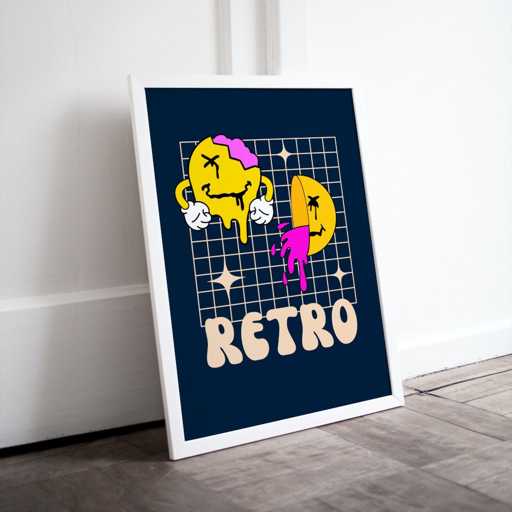 Retro Gamer Posters Set of 3 DIGITAL PRINTS, gaming poster, video game poster, gameroom decor, arcade games, retro alternative neon posters