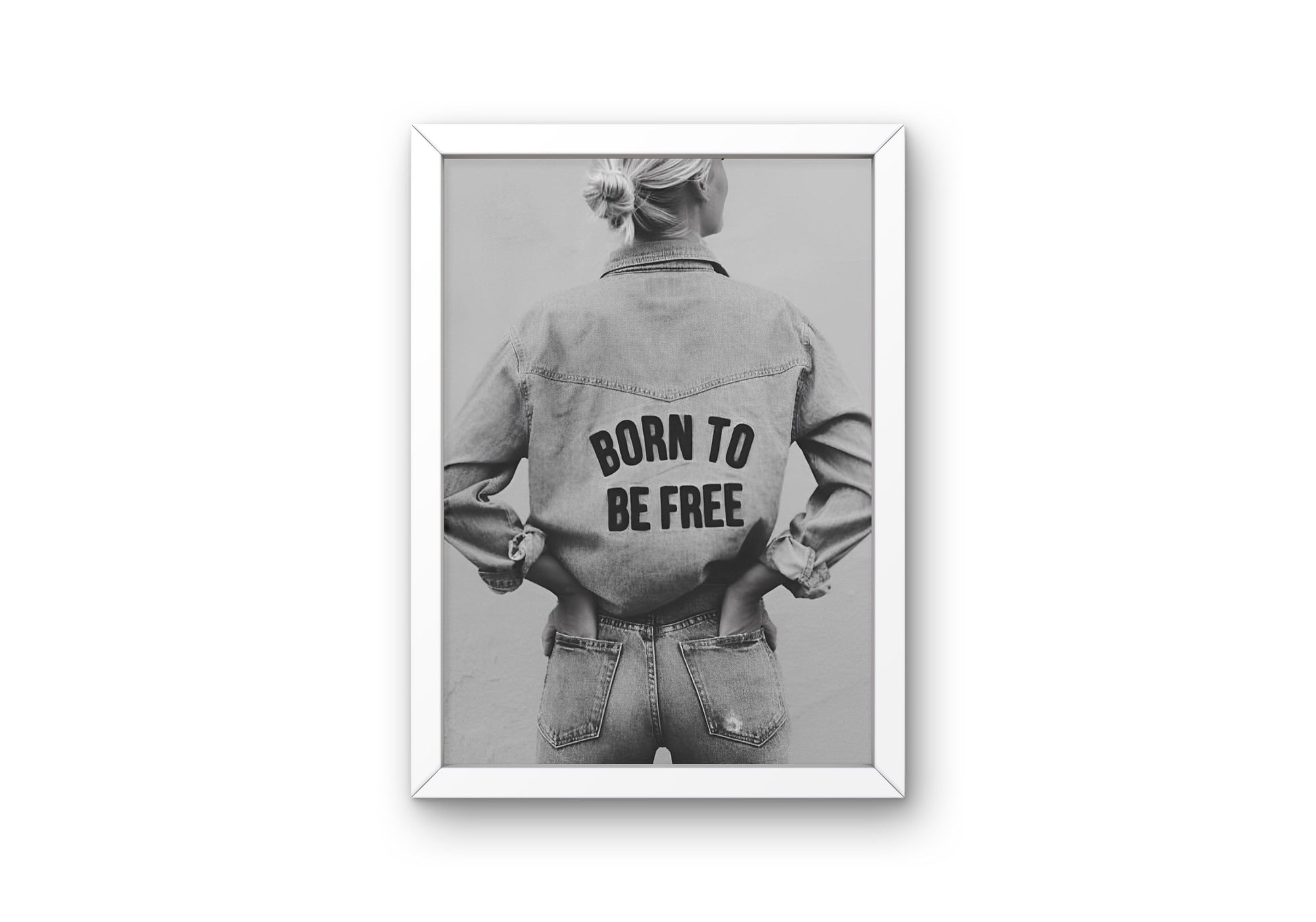 Born to Be Free black and white poster INSTANT DOWNLOAD, Rock Music Wall Art, Music Quote, Rock Poster, posters black & white, fashion print