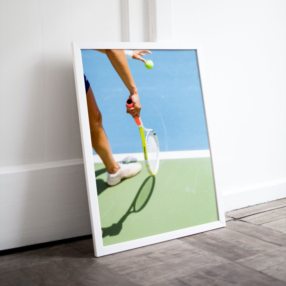 Set of 3 Tennis Posters DIGITAL PRINTS, grand slam tennis, tennis room decor, sport artwork, Tennis Court Poster, landscape art, tennis club