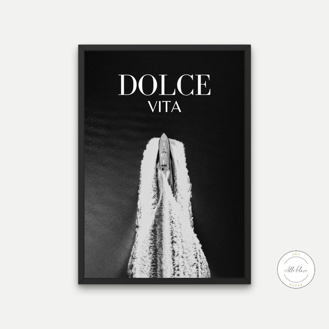 Dolce Vita Coastal Black and White Luxury Wall Art DIGITAL DOWNLOAD ART PRINTS, old money aesthetic, boat poster, beach house poster, classy wall art | Posters, Prints, & Visual Artwork | aesthetic pictures, art for bedroom, art ideas for bedroom walls, art printables, bathroom wall art printables, beach art for wall, beach canvas art, beach themed decor, beach wall art, beach wall decor, beachy wall decor, bedroom art, bedroom pictures, bedroom wall art, bedroom wall art ideas, bedroom wall painting, black