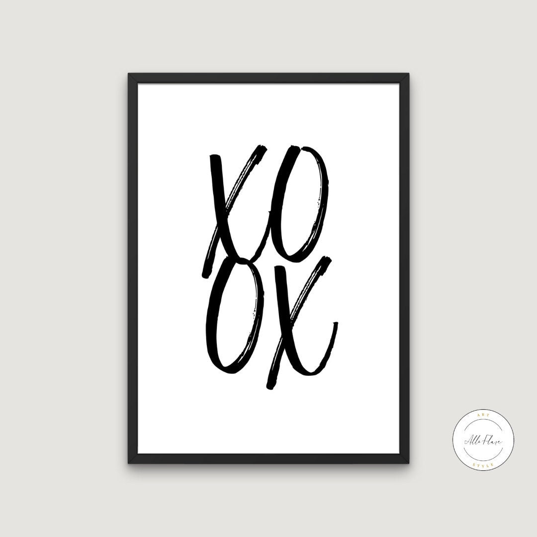 XOXO Black and White Wall Art DIGITAL DOWNLOAD ART PRINTS, one piece poster, Preppy Wall Art, Trendy Dorm Prints, Academia aesthetic, fashion wall art | Posters, Prints, & Visual Artwork | aesthetic preppy room decor, art for bedroom, art ideas for bedroom walls, art printables, art prints black and white, bathroom wall art printables, bedroom art, bedroom pictures, bedroom wall art, bedroom wall art ideas, bedroom wall painting, black and white art print, black and white art prints, black and white art wal