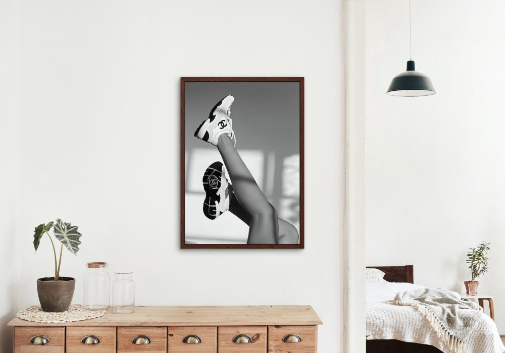 Set of 3 Fashion Prints INSTANT DOWNLOAD, Classy wall art, Silver glam decor, Glam posters, keep your heels head & standards high, car decor