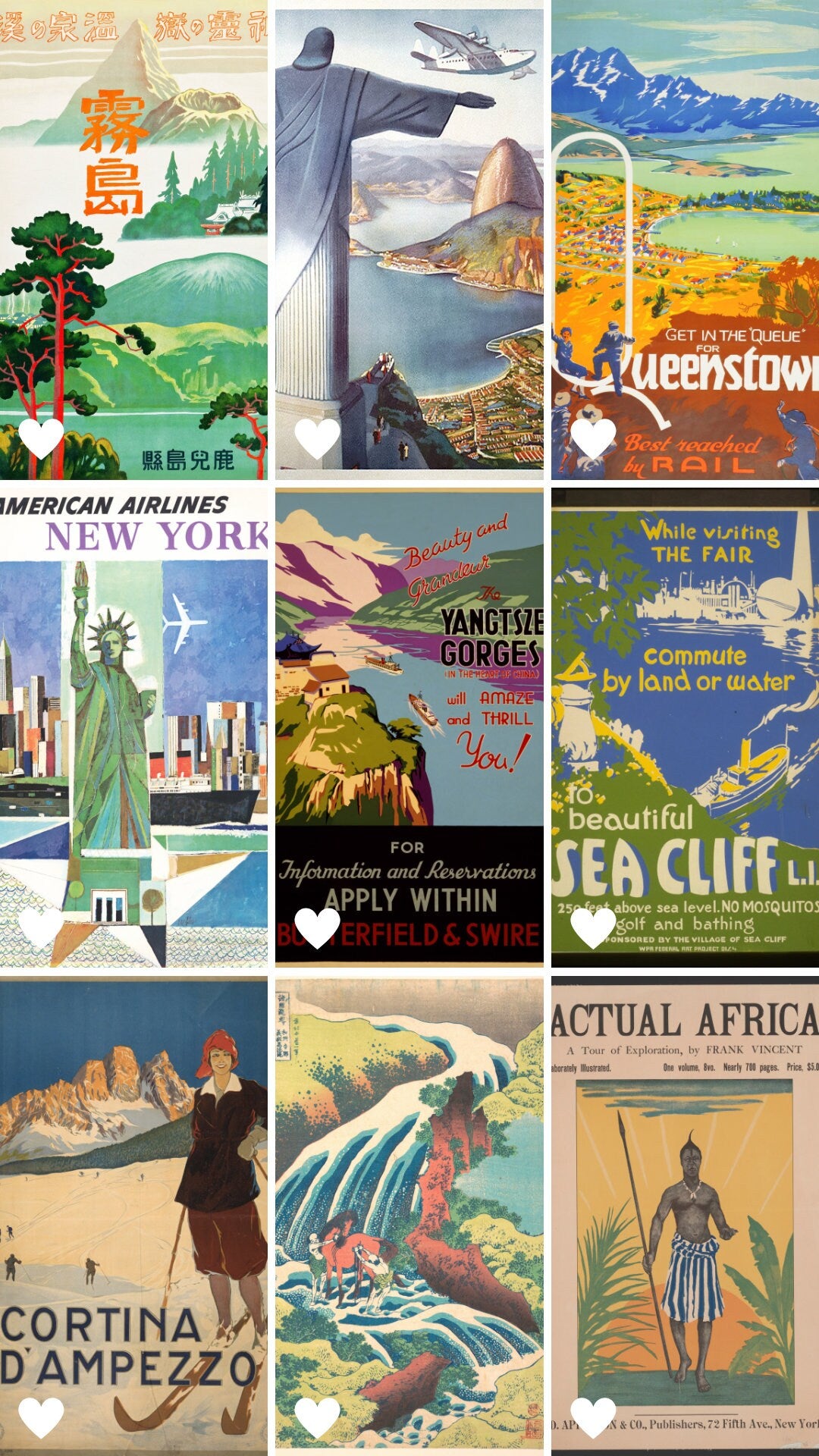 600 PCS Ultimate Vintage Travel Posters Wall Collage Kit INSTANT DOWNLOAD, Retro Aesthetic, Vintage wall art, Dorm room decor Aesthetic Wall