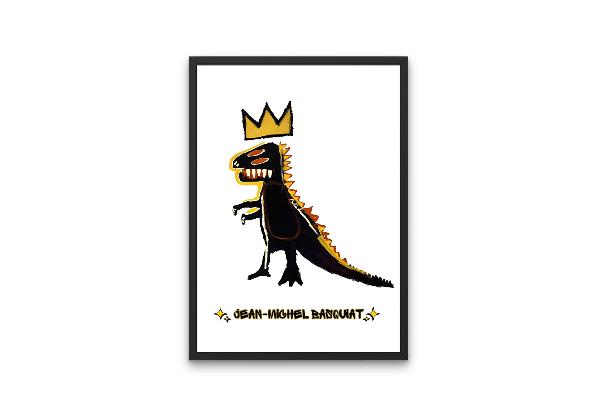 Basquiat Dino Print INSTANT DOWNLOAD, jean michel basquiat print, Urban art print, Hip hop Graffiti poster, basquiat art, dinosaur poster