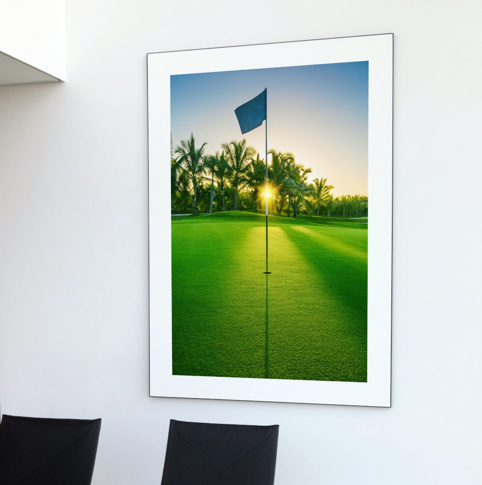 Set of 3 Golf Pictures DIGITAL PRINTS, sport artwork, golf gift for him, golf landscape art, golf posters, golf images, golf course print