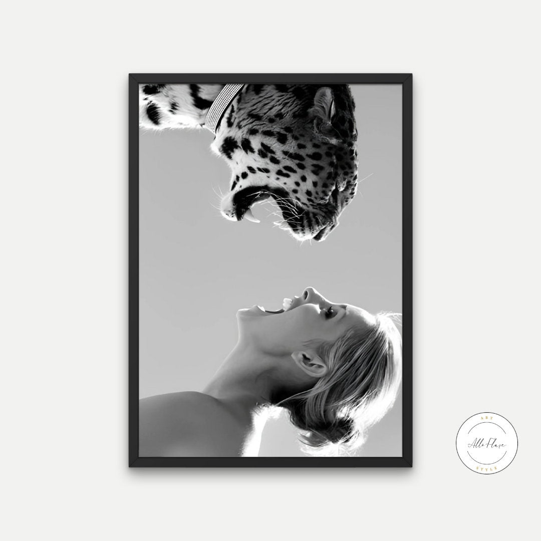 Black and White Tiger And Woman Scream DIGITAL ART PRINT, black & white glam decor, loud mouth, tiger poster, fashion print, tiger lover gift | Posters, Prints, & Visual Artwork | art for bedroom, art ideas for bedroom walls, art printables, art prints black and white, bathroom wall art printables, bedroom art, bedroom pictures, bedroom wall art, bedroom wall art ideas, bedroom wall painting, black and white, black and white art print, black and white art prints, black and white art wall, black and white ba