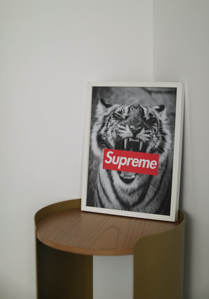 supreme アート トップ 虎