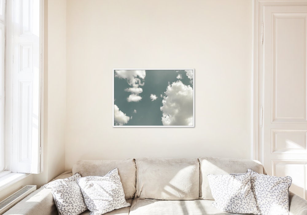 Clouds Poster INSTANT DOWNLOAD, Indie wall art, Cloud Photo Print, Mystical Celestial, Sky Wall Art, bedroom wall art over the bed, sky zen