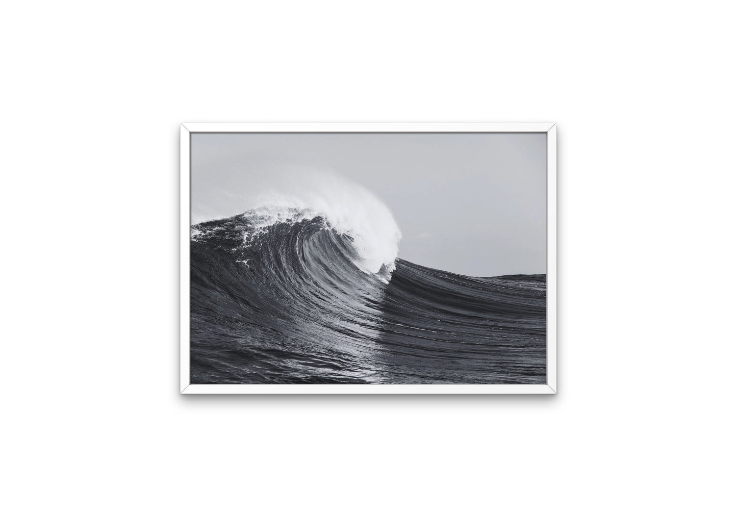 Black and White Wave Poster INSTANT DOWNLOAD, modern coastal art, outer banks art, beachy wall art, posters black and white, serene wall art