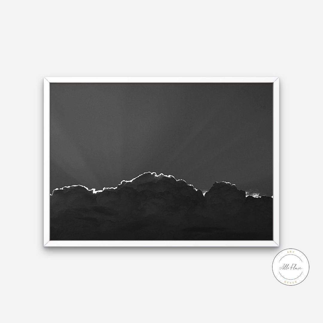 Black and white Clouds Poster DIGITAL DOWNLOAD ART PRINTS, Indie wall art, Cloud Photo Print, Night sky, Mystical Celestial, Cloud Art, Sky Wall Art | Posters, Prints, & Visual Artwork | Above Bed Decor, alternative bedroom decor, alternative decor, alternative home decor, alternative house decor, alternative room decor, alternative wall art, alternative wall art decor, alternative wall art ideas, alternative wall decor, alternative wall decor ideas, art for bedroom, art ideas for bedroom walls, art printab
