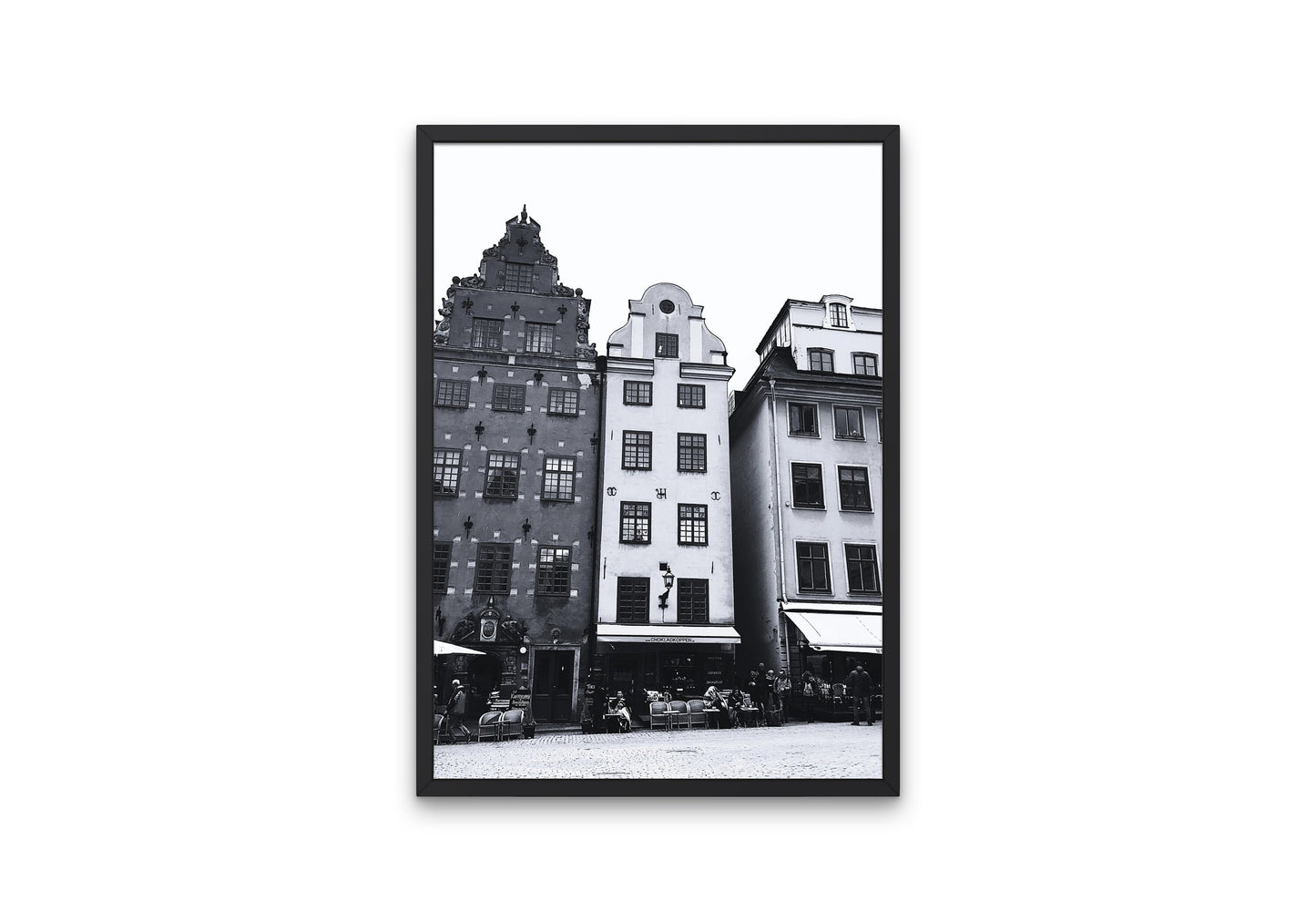 Black and White Amsterdam Poster DIGITAL DOWNLOAD Art Print, City Living Wall Art, Travel Art Print, Famous places, amsterdam photo, Dutch