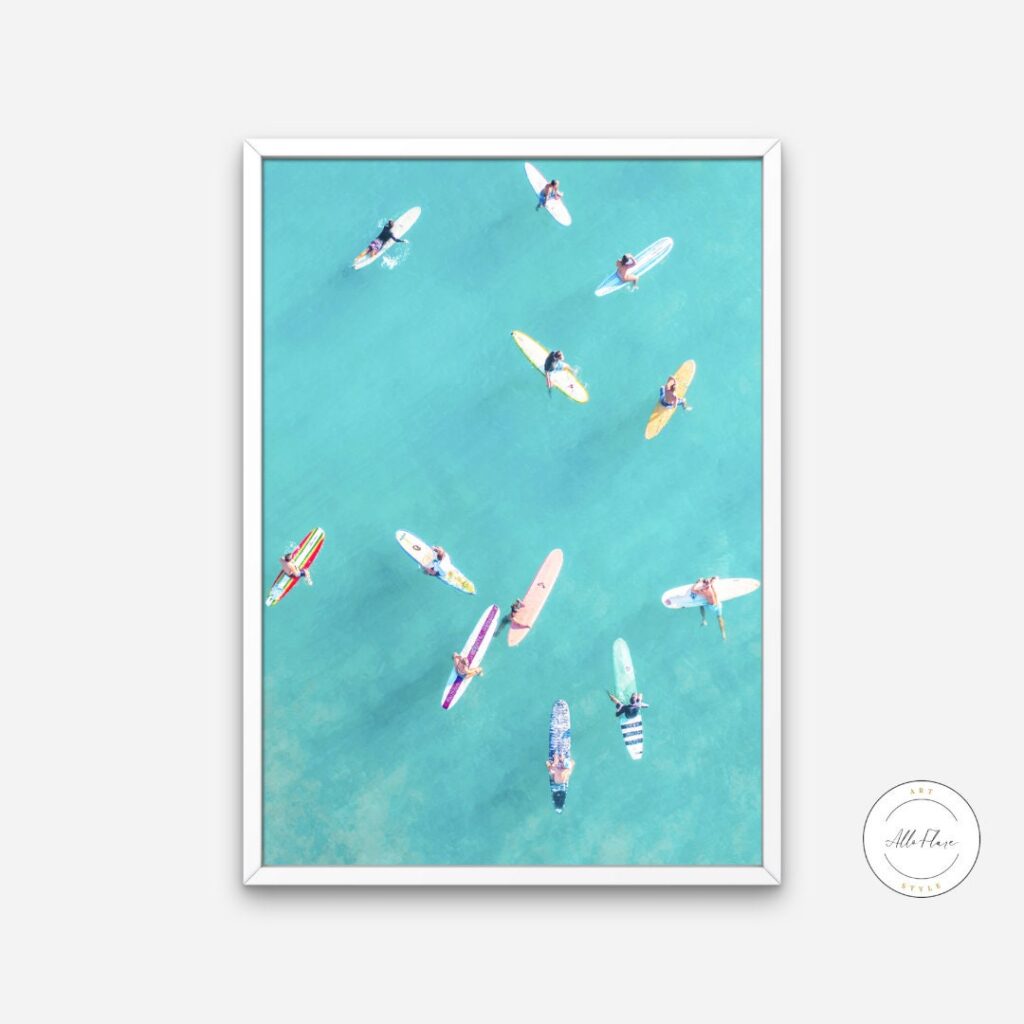 Surf PRINTABLE ART aerial surfers print, aerial photograph print, surf wall decor, aerial surf, coastal artwork, surfboard print, surfing photo | Posters, Prints, & Visual Artwork | aerial photography, aerial surf, aerial surfers print, art for bedroom, art ideas for bedroom walls, art printables, bathroom wall art printables, beach art for wall, beach canvas art, beach wall art, beach wall decor, beachy wall decor, bedroom art, bedroom pictures, bedroom wall art, bedroom wall art ideas, bedroom wall painti